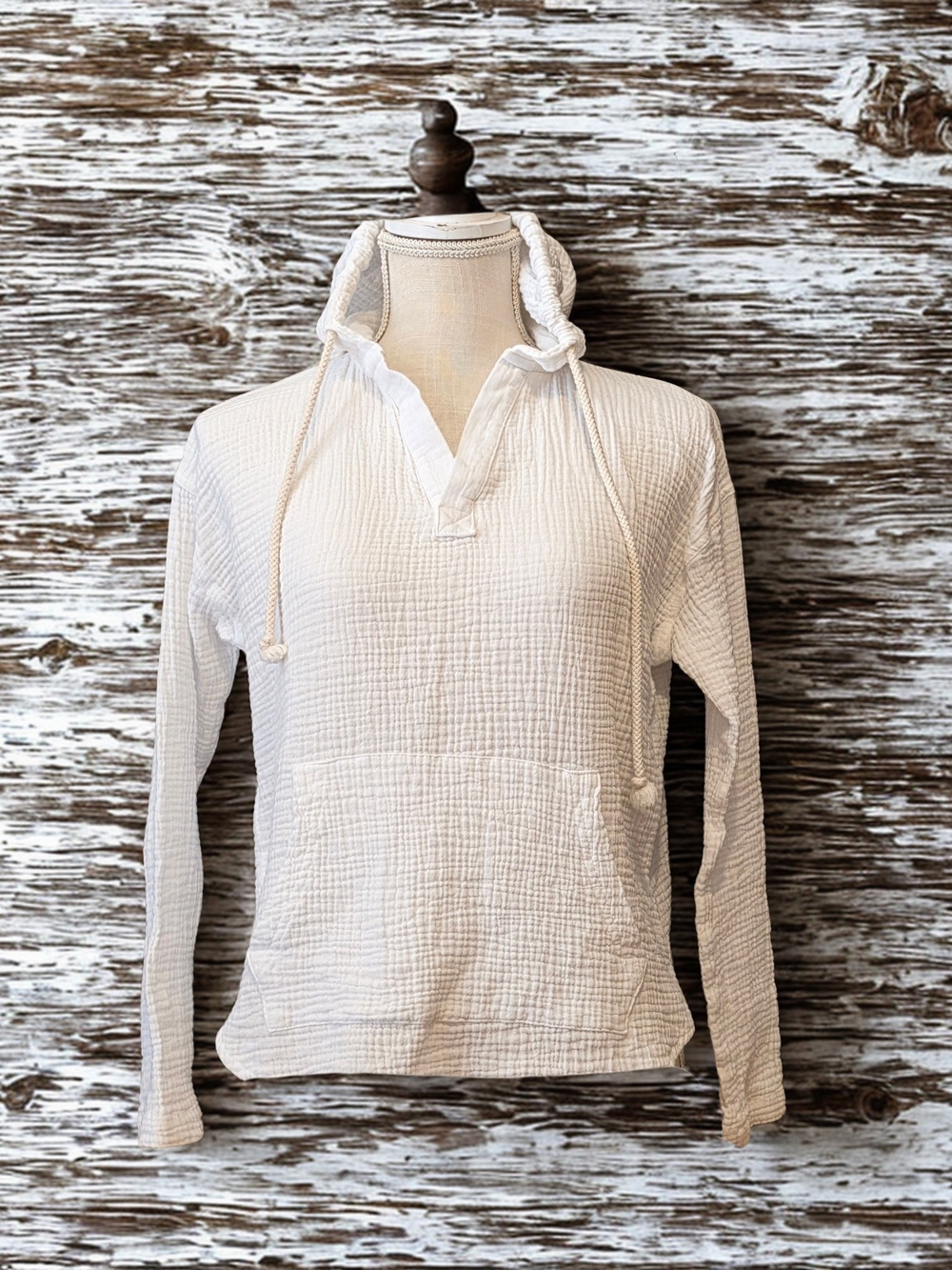 ALTAR'D STATE Cream Textured Top